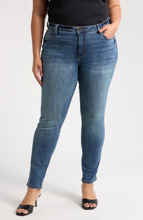 Katy Boyfriend Flap Pocket Jeans (Angelica) (Plus)