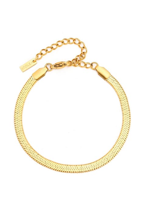 Kauai Herringbone Anklet