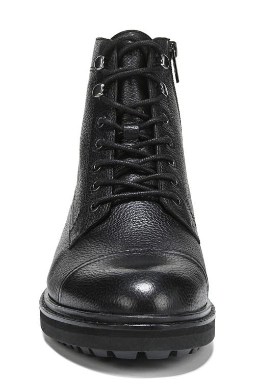 Vionic Livermore Water Repellent Lace-up Bootie In Black