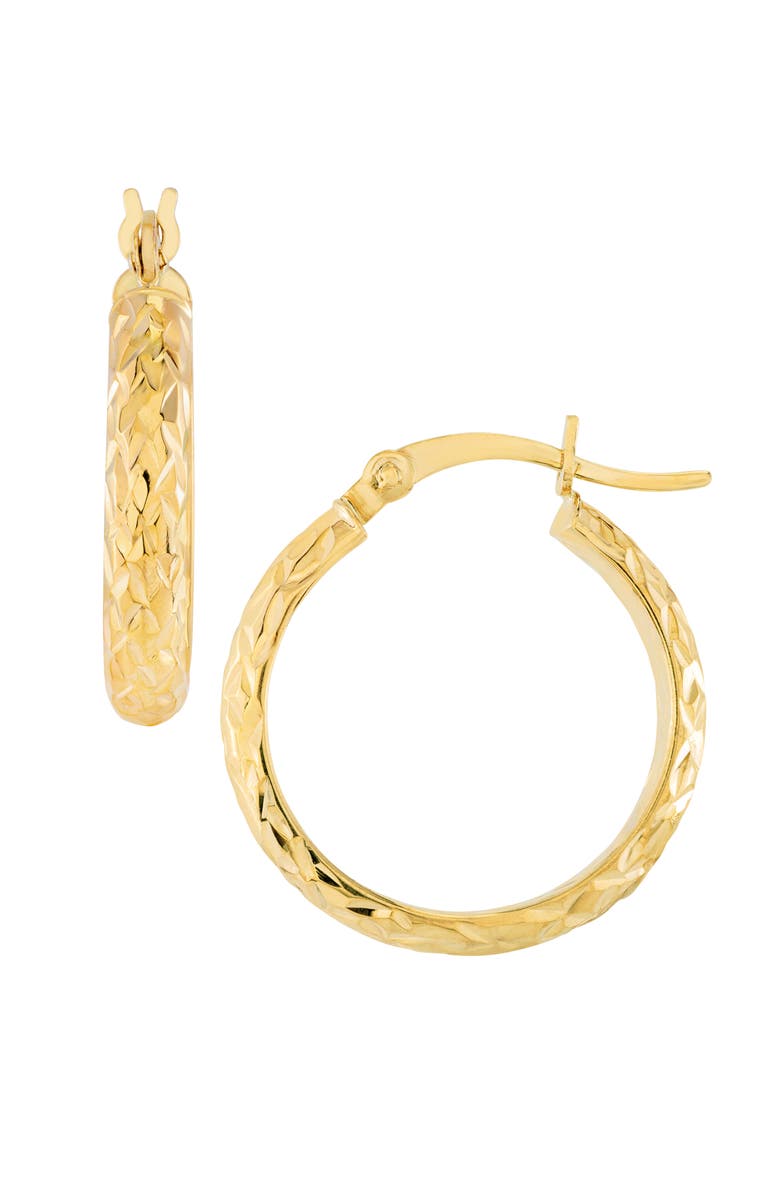 HAWLEY ST Diamond Cut Hoop Earrings, Main, color,