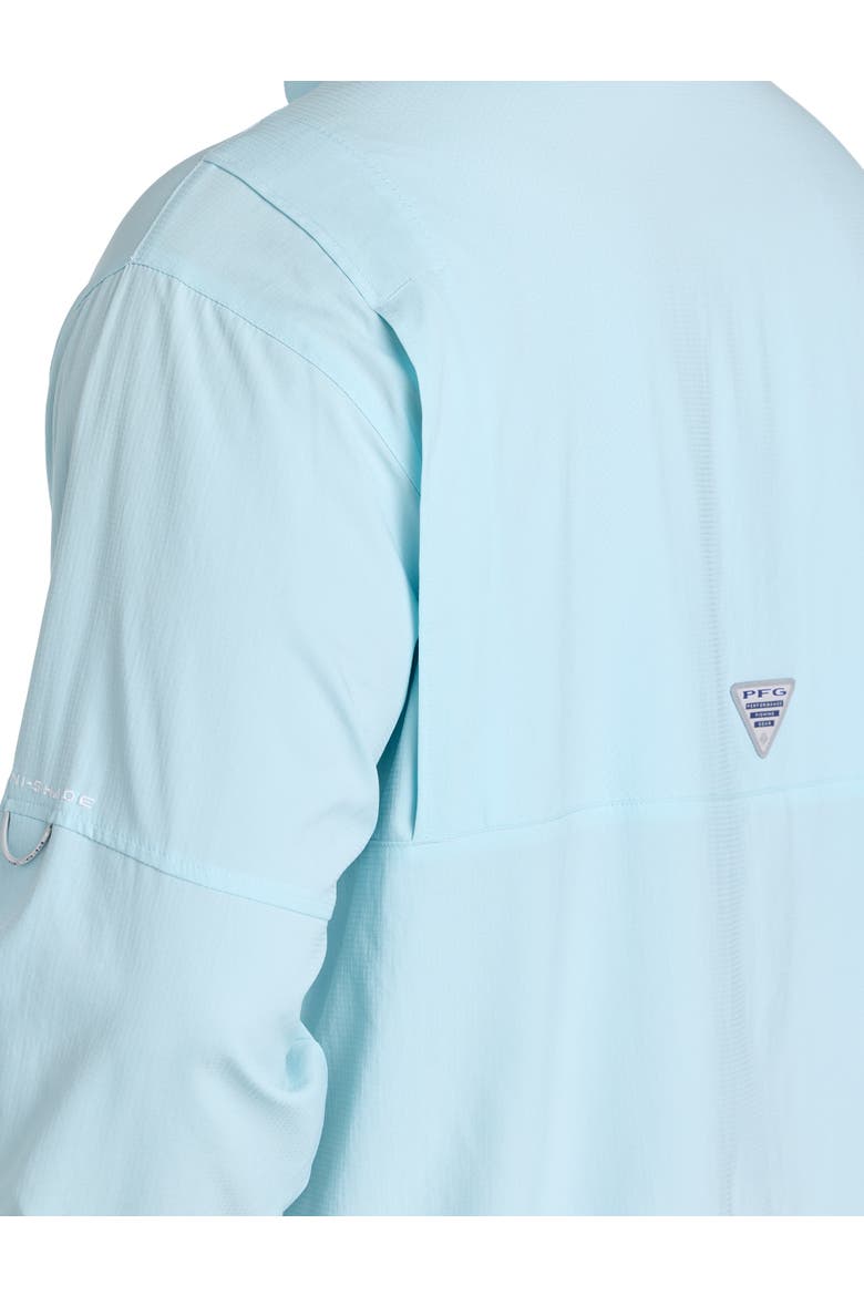 Big & Tall PFG Tamiami Sport Shirt, Alternate, color, MARINE LIGHT