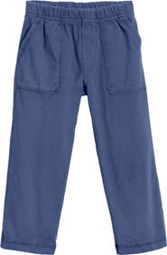CITY THREADS Boys Soft 100% Cotton 3-Pocket Jersey Pants