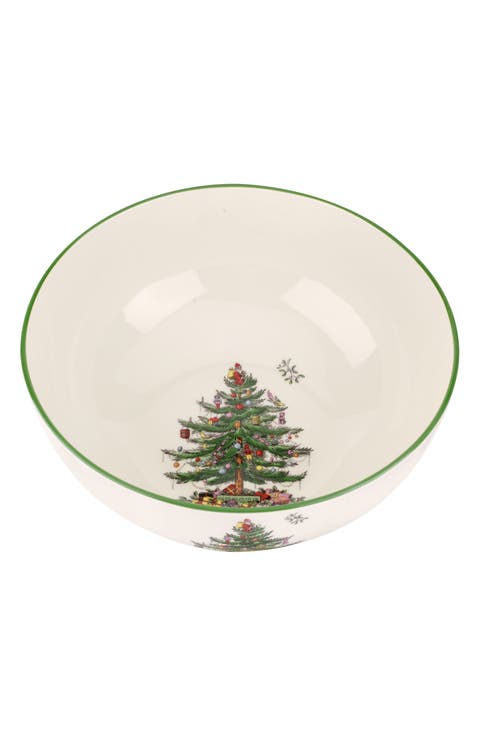Christmas Tree Serving Bowl