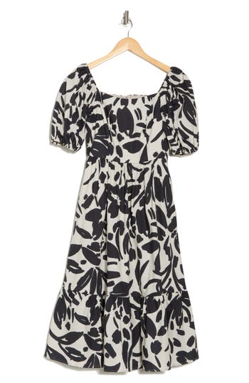 ELIZA J ELIZA J BALLOON SLEEVE DRESS