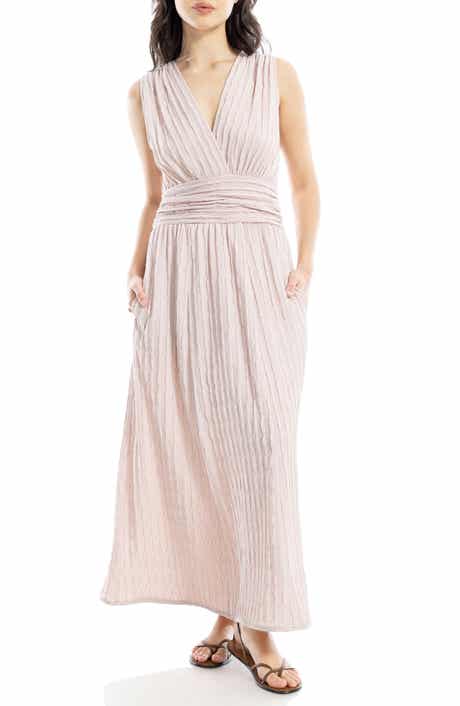 MAX STUDIO Textured Knit Sleeveless Maxi Dress