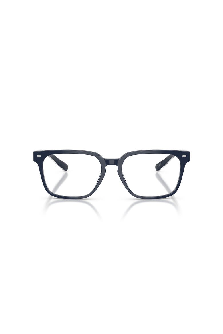 56mm Rectangle optical glasses, Alternate, color, Blue
