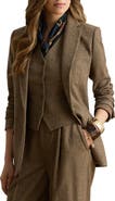 Lauren Ralph Lauren Glen Plaid Wool Blazer