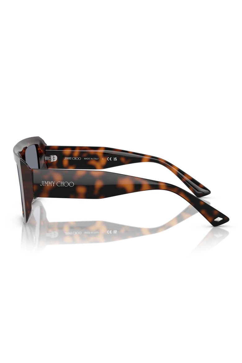 52mm Rectangular Sunglasses, Alternate, color, HAVANA/ GREY
