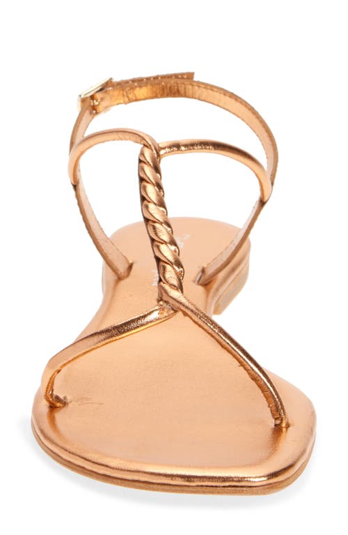 JEFFREY CAMPBELL JEFFREY CAMPBELL ROPED IN FLAT SANDAL 