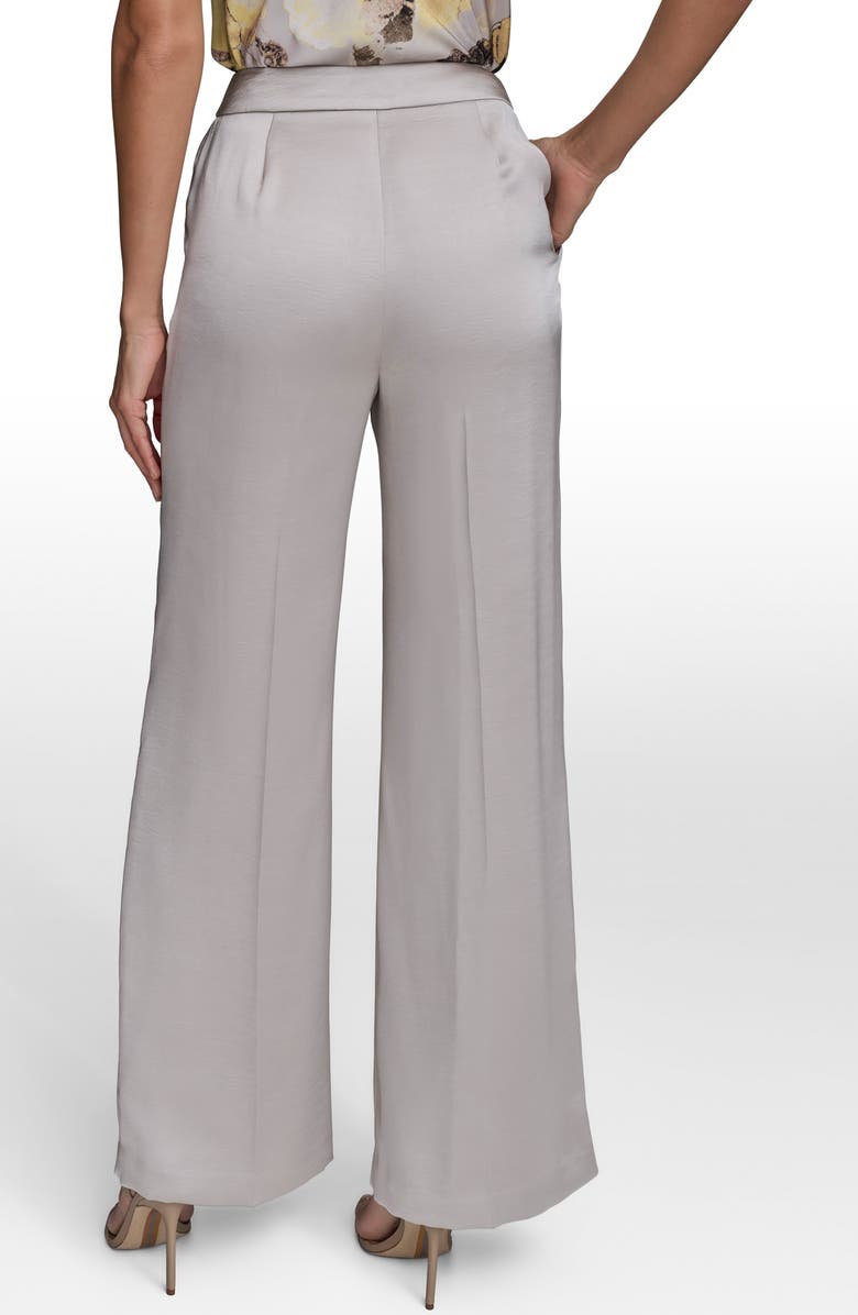 Donna Karan New York Satin Wide Leg Pants, Alternate, color,