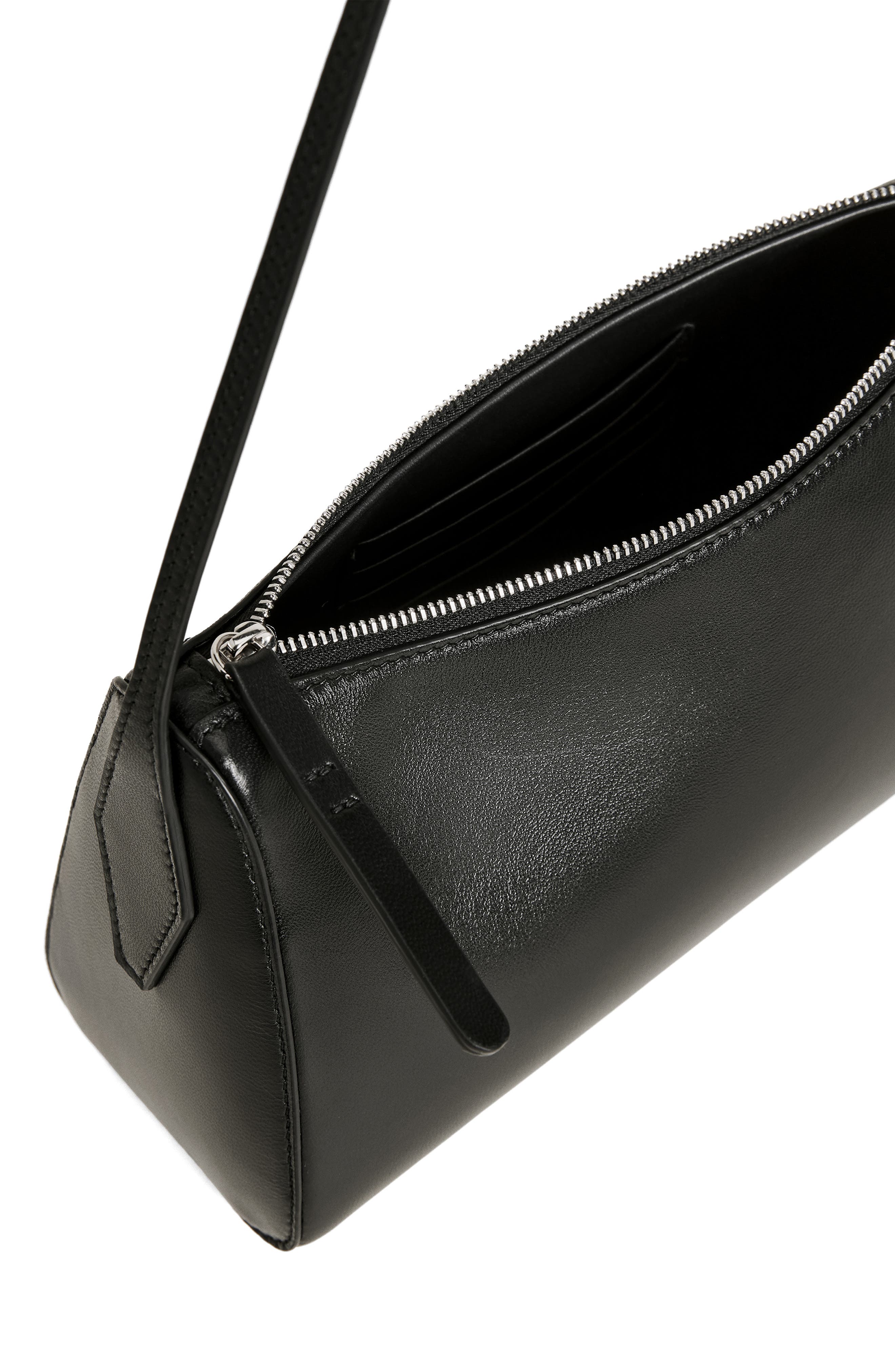 Reformation Hannah Leather Shoulder Bag, Alternate, color, 