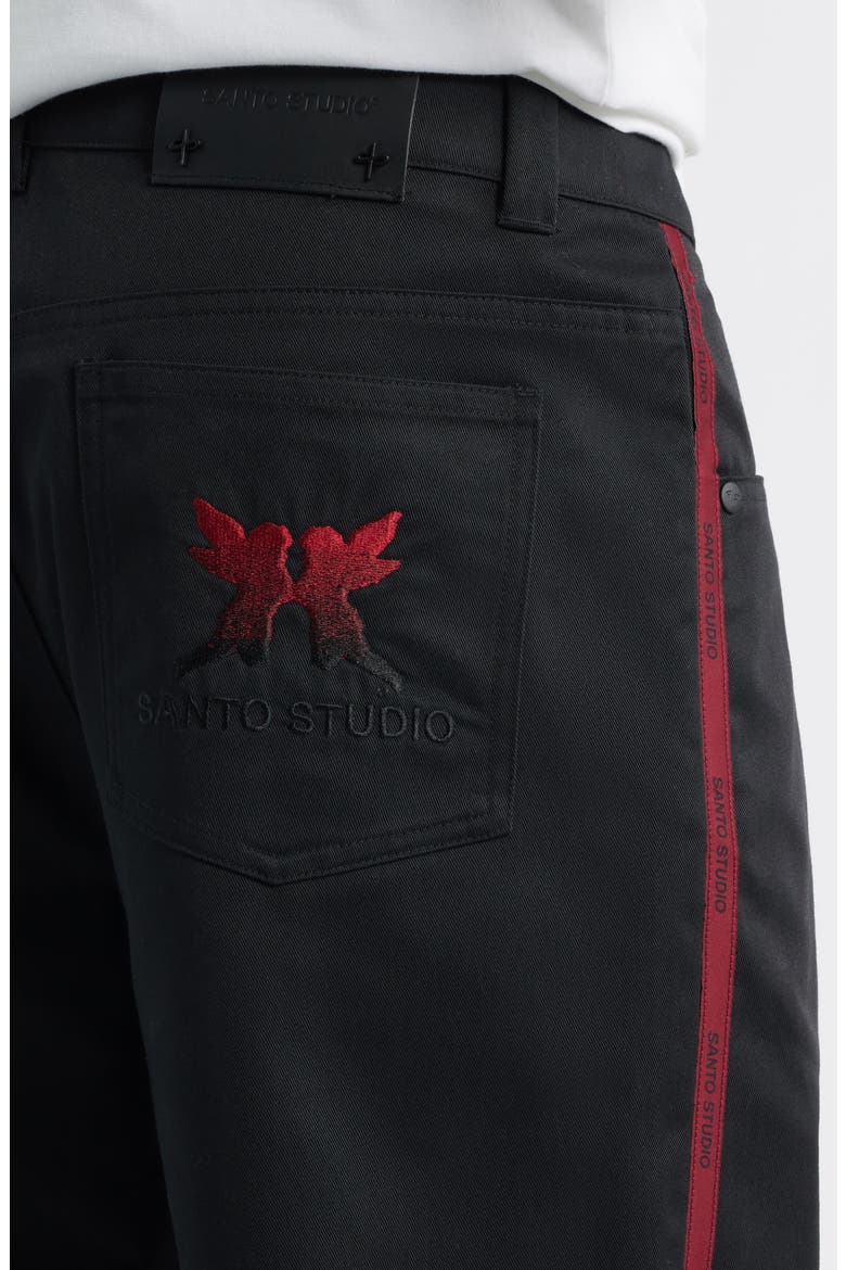 Napoli Flight Team Milano Pants, Alternate, color, BLACK