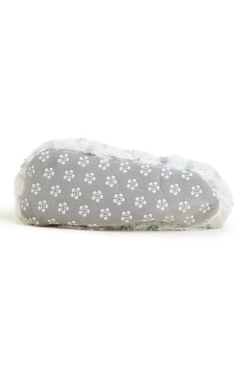 Warmies Plush Slippers In Snowy Dots