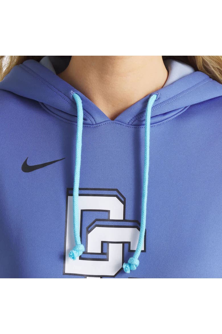 Women's Nike Blue Washington Nationals 2025 City Connect Authentic Collection Performance Pullover Hoodie, Alternate, color, Blue