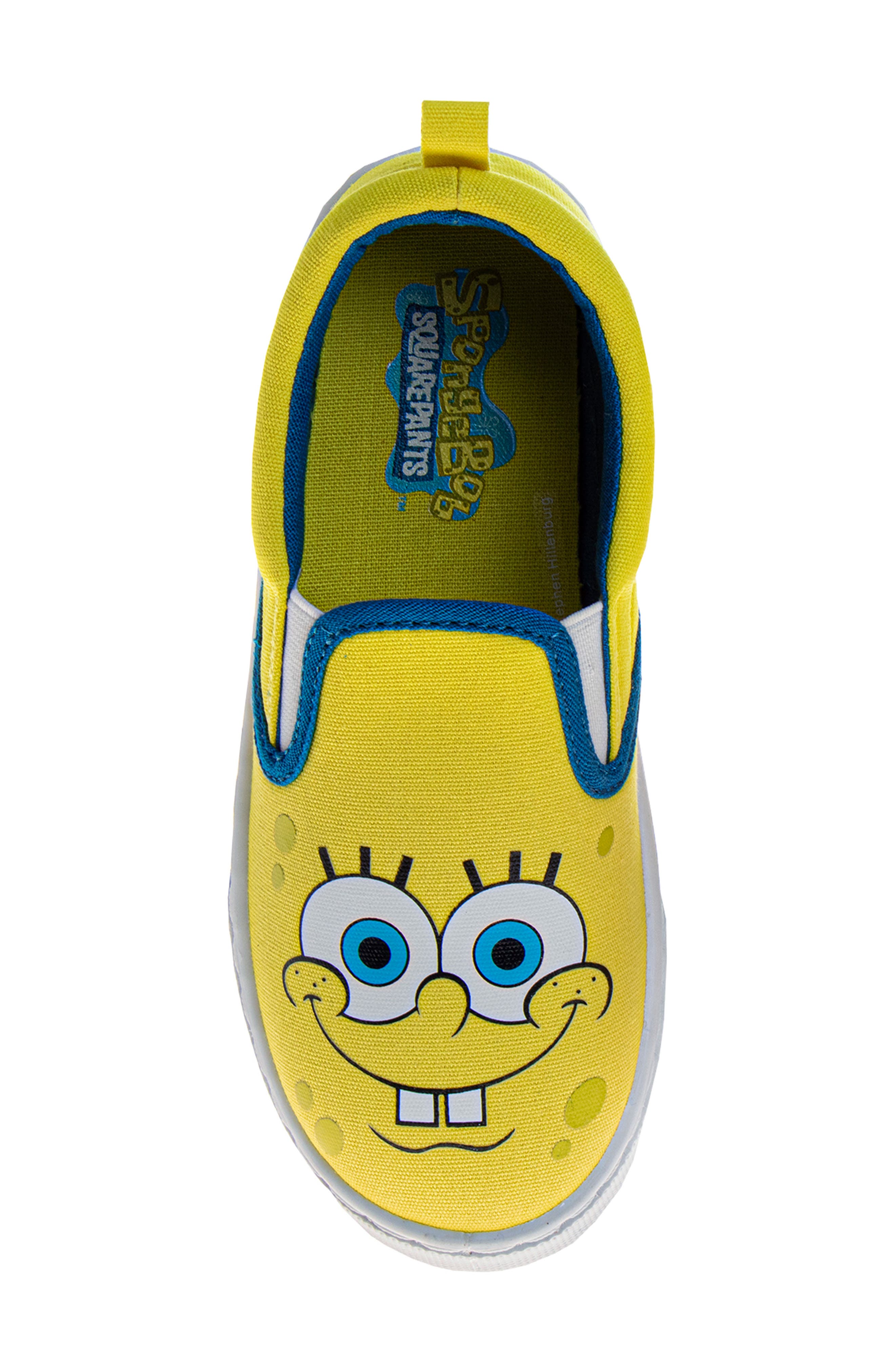JOSMO Kids' SpongeBob SquarePants<sup>™</sup> Slip-On Sneaker, Alternate, color, 