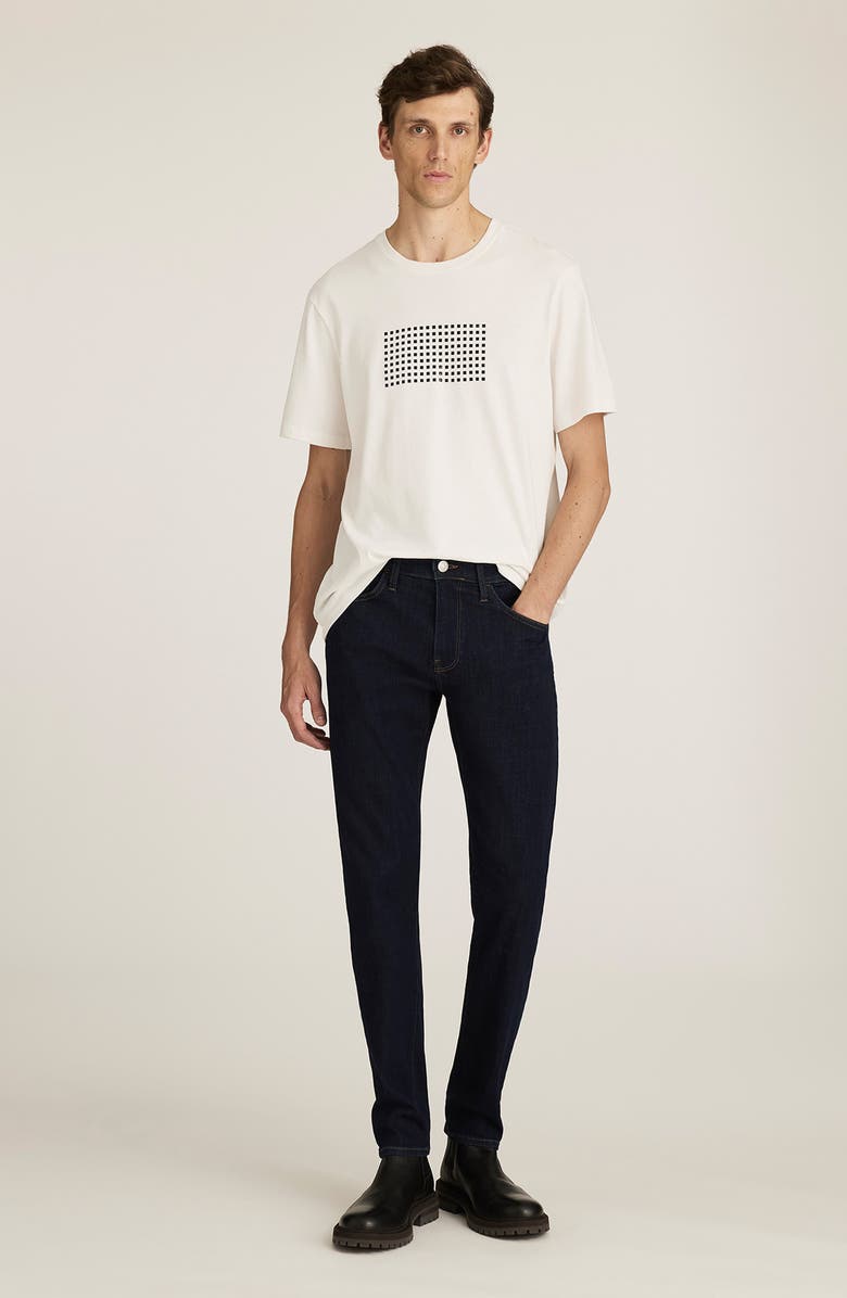 Mavi Jeans Texture Graphic T-Shirt, Alternate, color,