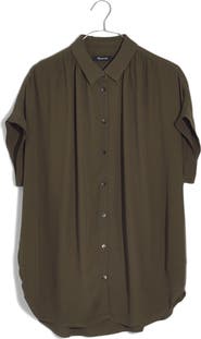 Madewell Central Drapey Button-Up Shirt