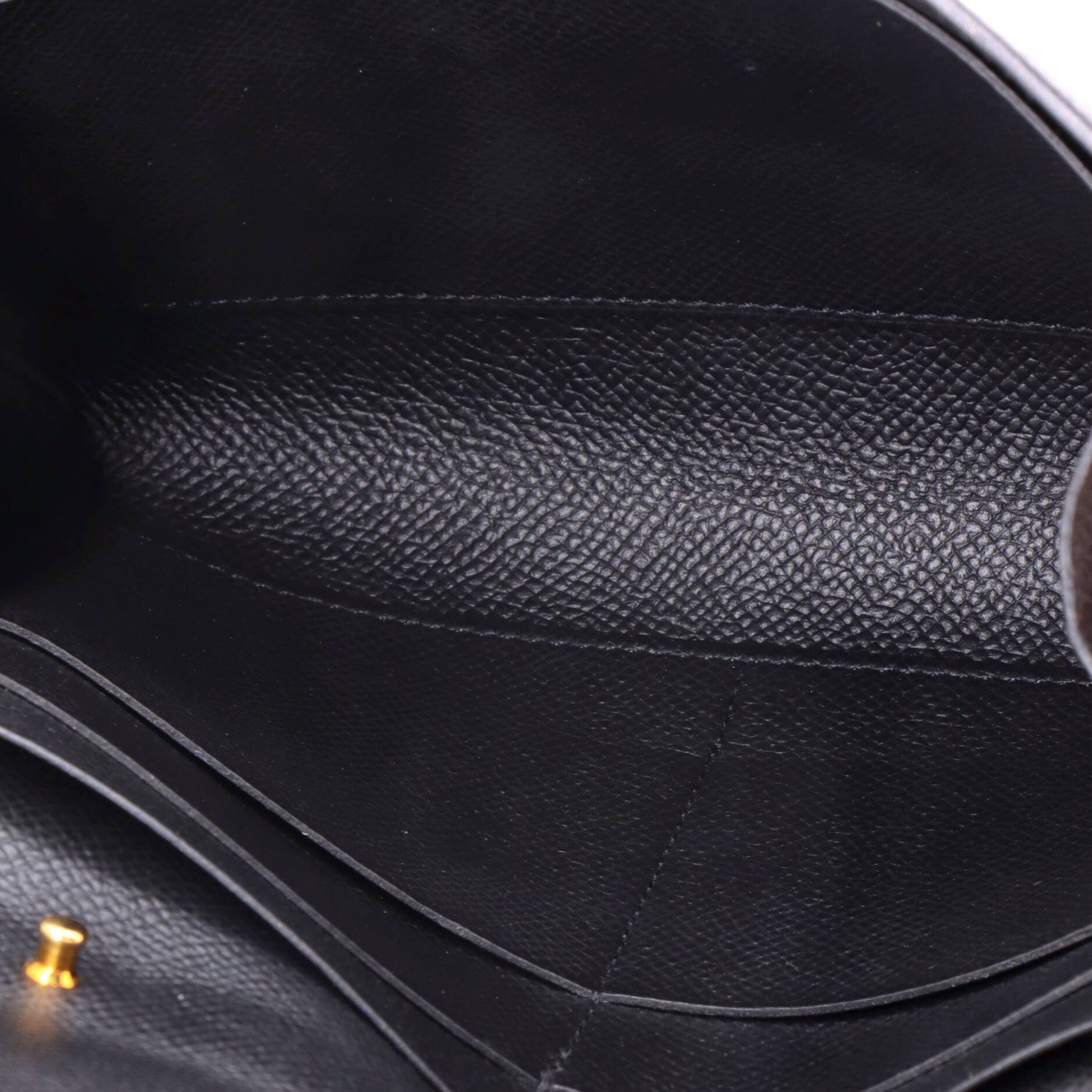 Clic Wallet on Strap Epsom 16, Alternate, color, Black
