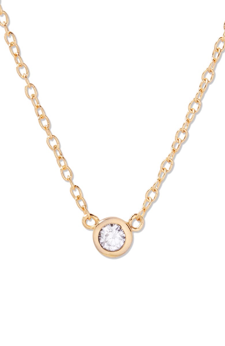 Brook and York Amara Necklace, Main, color, Gold