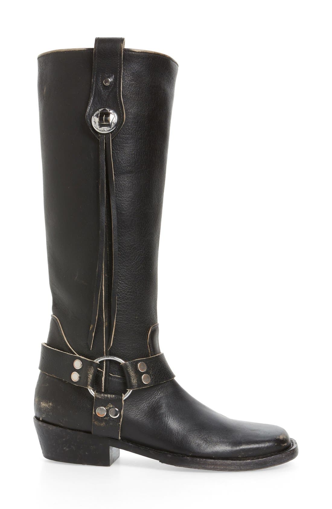 Balenciaga Knee High Riding Boot, Alternate, color, 