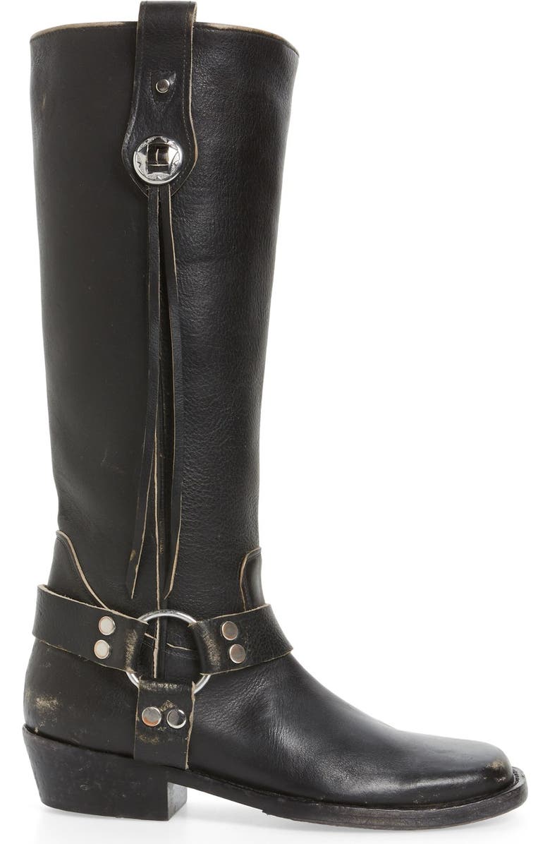 Balenciaga Knee High Riding Boot, Alternate, color,