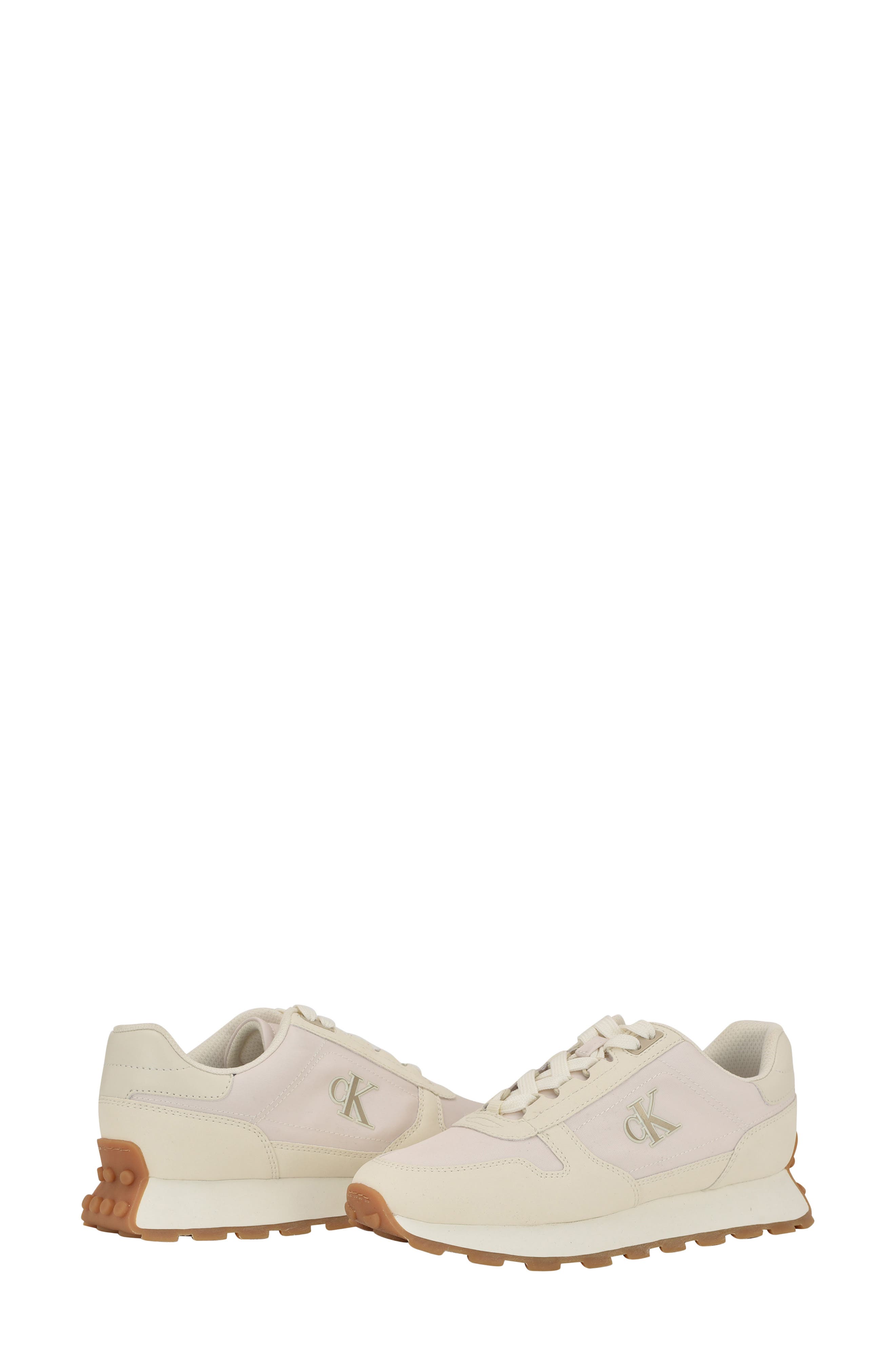 Calvin Klein Taresa Sneaker, Alternate, color, Ivory