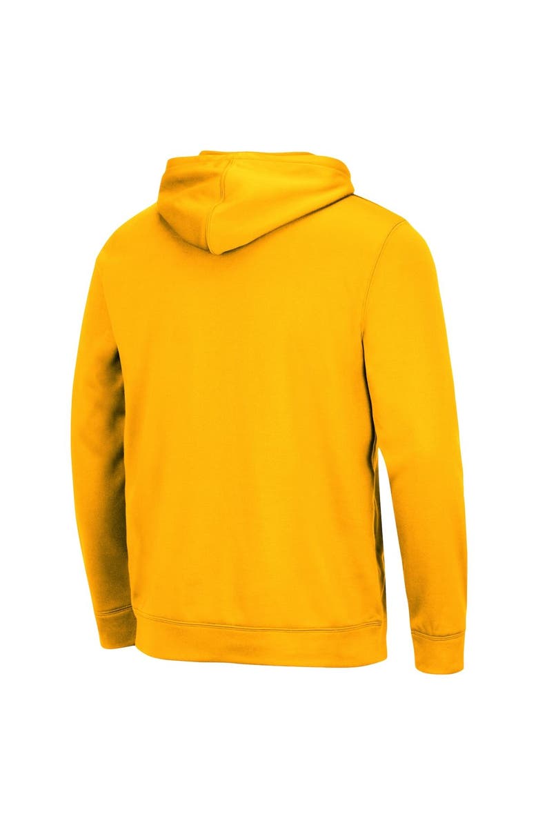 COLOSSEUM Men's Colosseum Gold West Virginia Mountaineers Lantern Pullover Hoodie, Alternate, color, Gold