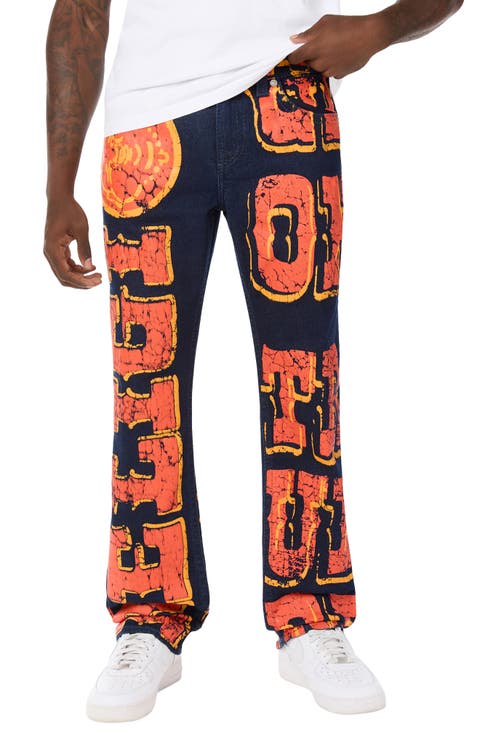 Ricky Logo Straight Leg Jeans
