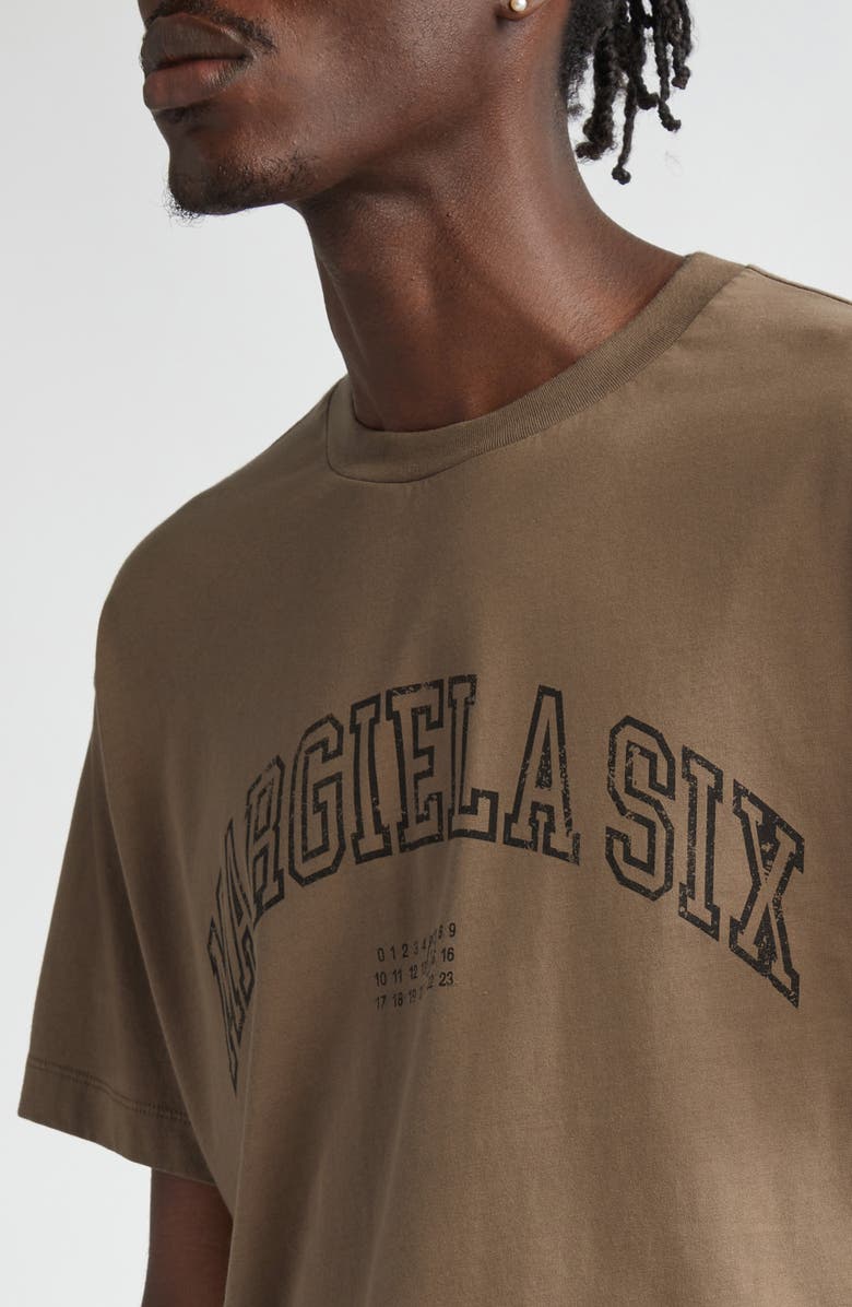 MM6 Maison Margiela Varsity Logo Graphic T-Shirt, Alternate, color, 