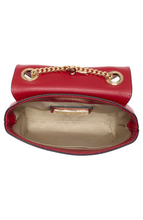 Valentino By Mario Valentino Lola Bonbonniere Leather Crossbody Bag In Red