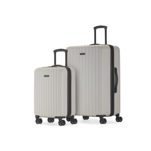 Bugatti Tokyo 2 Piece Hardside Set With Expansion In Stone