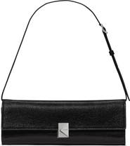 Kate Spade New York mini deco soft glazed leather shoulder bag