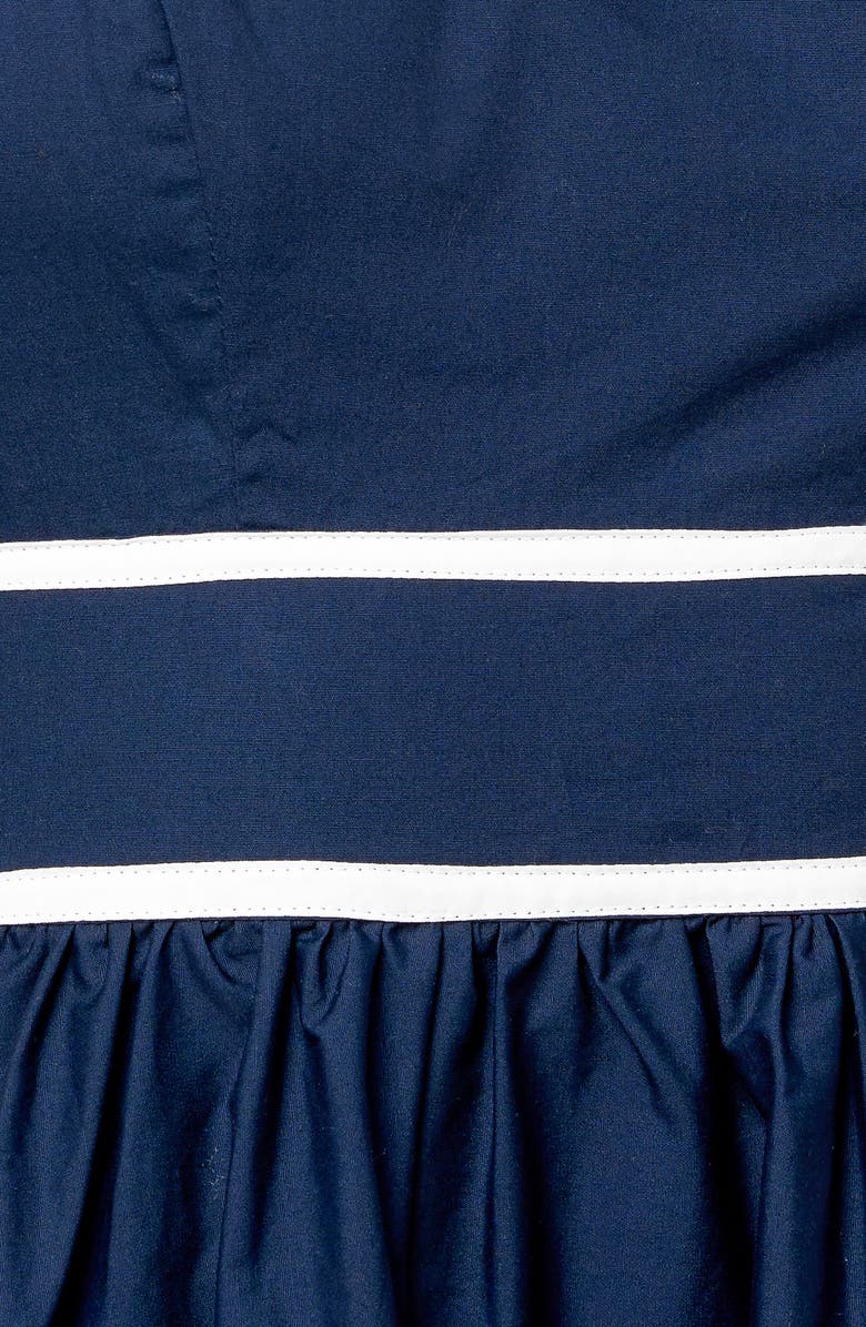 FLYING TOMATO Contrast Stripe Midi Dress, Alternate, color,