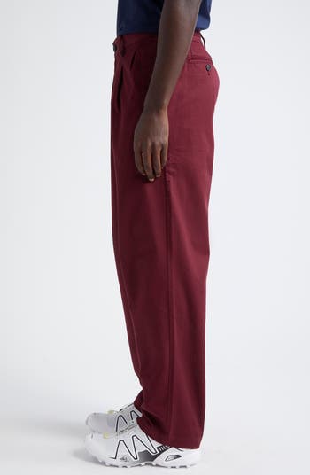 Noah Double Pleat Twill Pants | Nordstrom