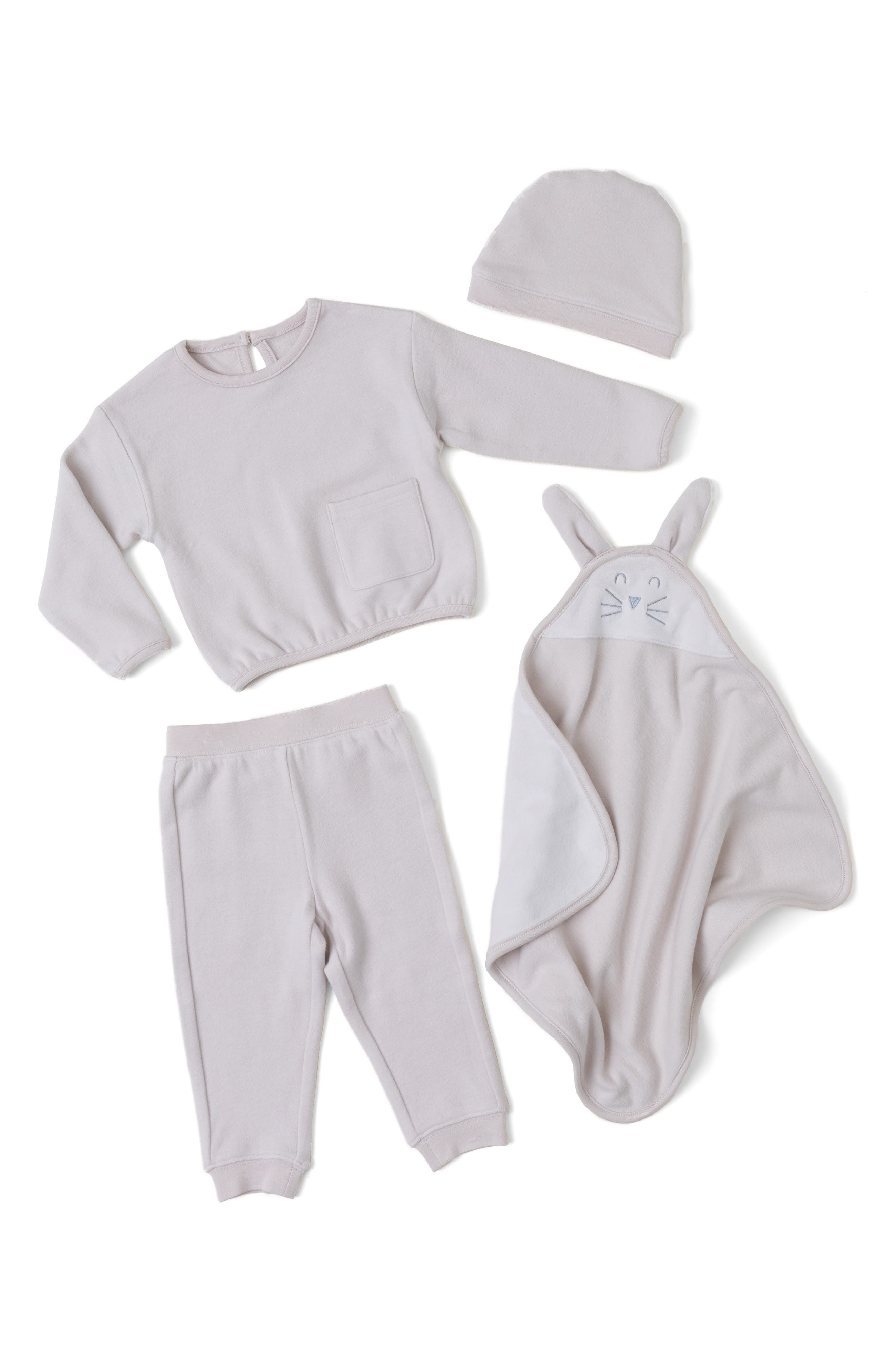 Barefoot Dreams® Brushed Fleece 4-Piece Set