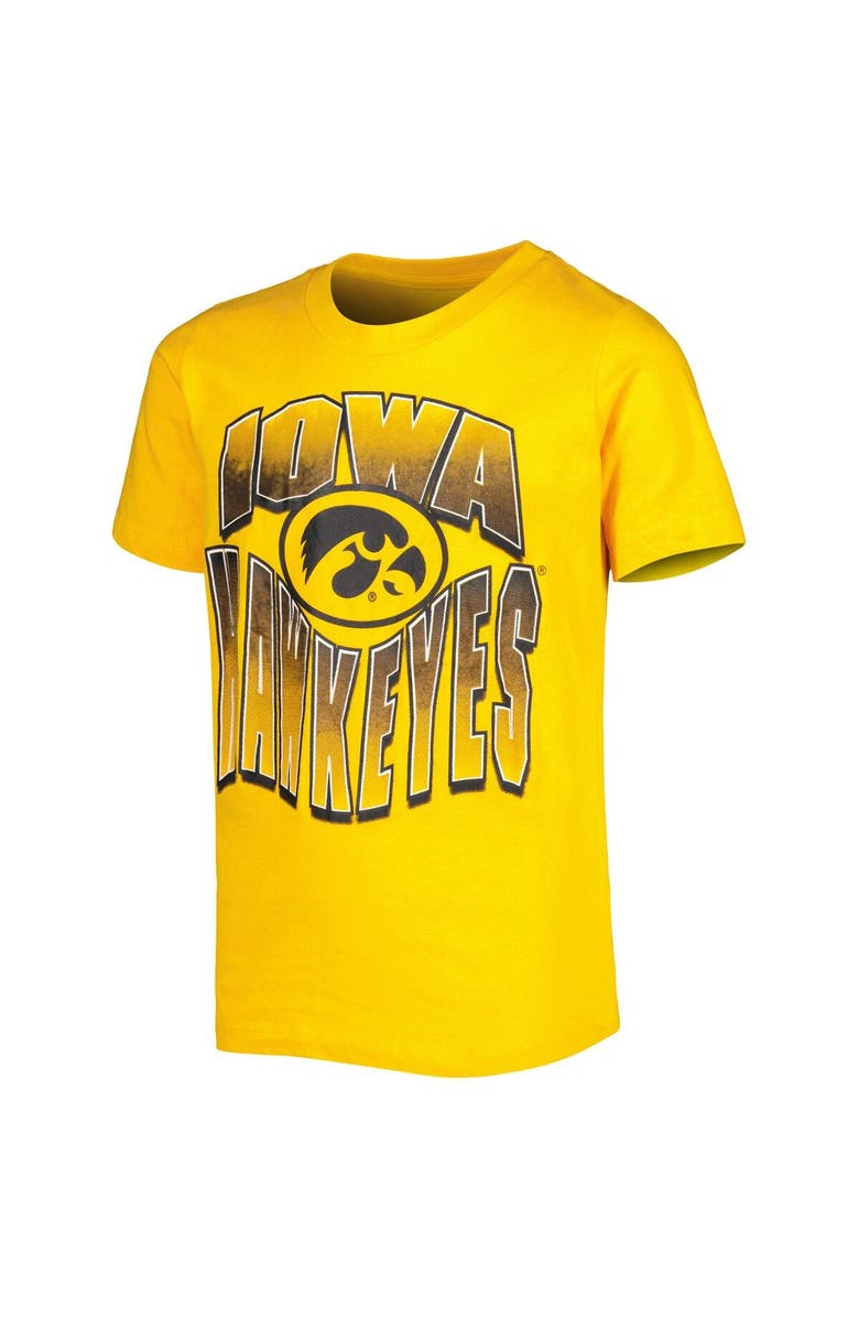 Outerstuff Youth Black/Gold Iowa Hawkeyes Game Day T-Shirt Combo Pack, Alternate, color, 