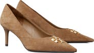 Tory Burch Charlie Quilted Leather Pump