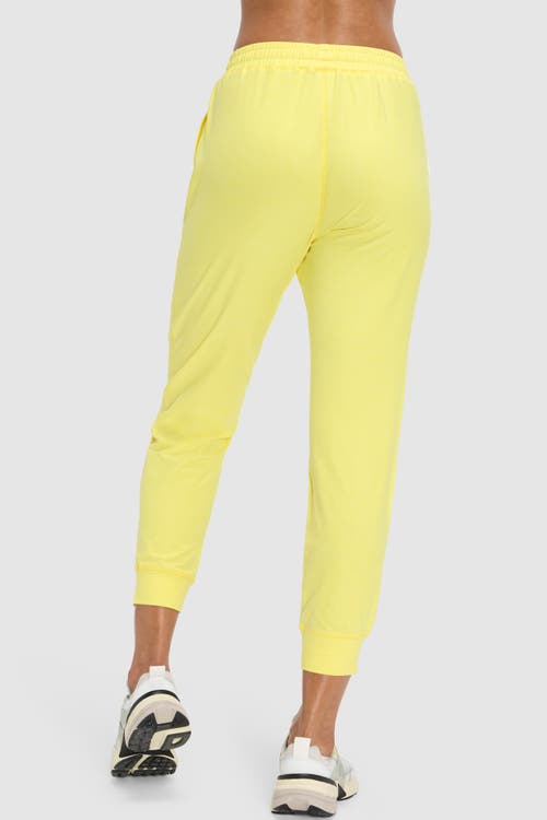 Peloton Dreamblend Classic Jogger In Yellow