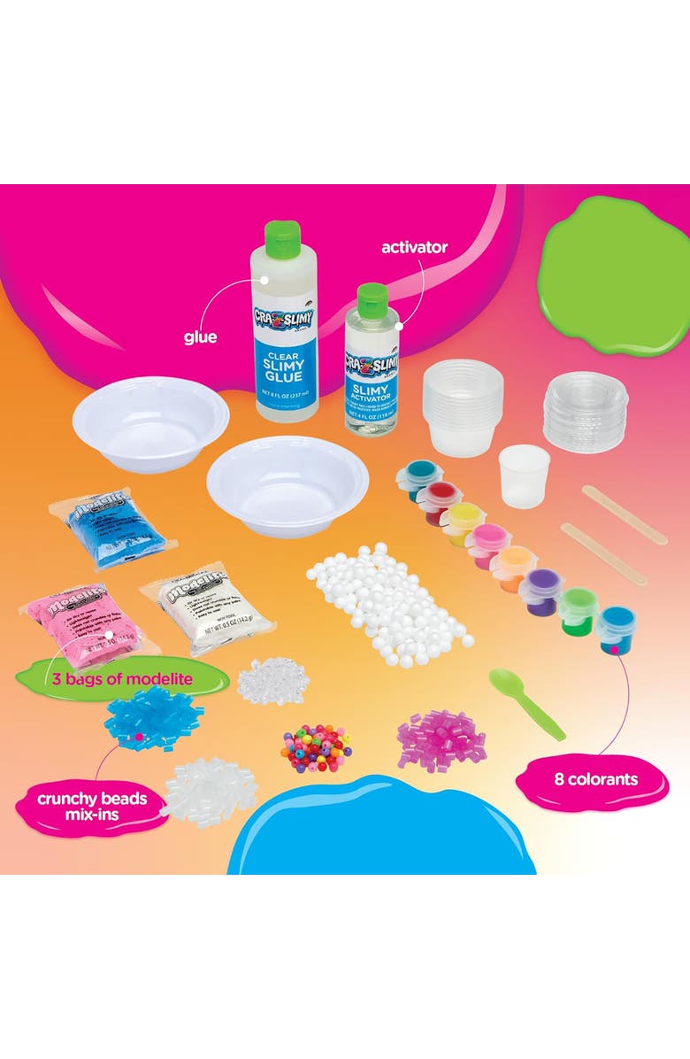 CRA-Z-ART Cra Z Slimy Tub Fulla Butter & Crunch Diy Slime Kit, Kids 6+, Alternate, color,