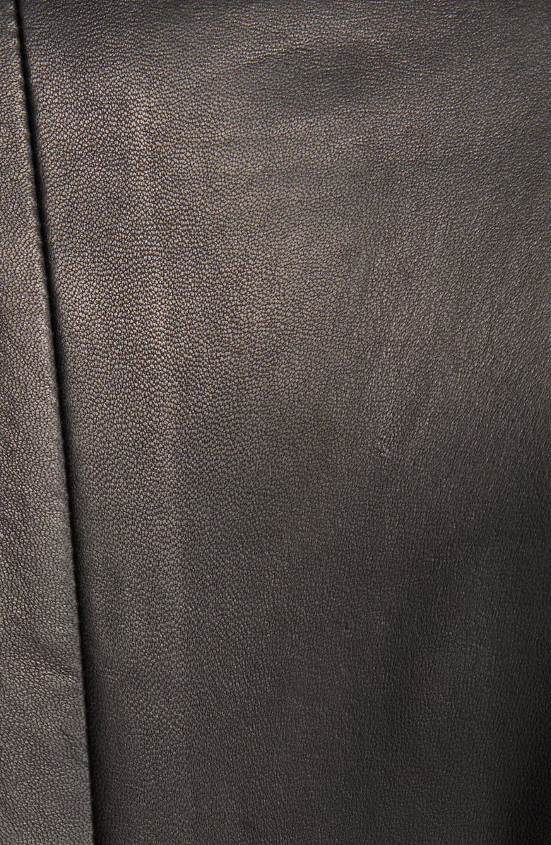 rag & bone ICONS Charles Leather Blazer, Alternate, color, 