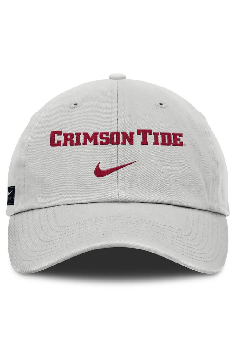 Nike Men's Nike Gray Alabama Crimson Tide 2025 On-Field Gameday Club Adjustable Hat, Alternate, color, 