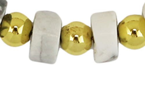 Rebl Gender Inclusive White Magnetite Bracelet