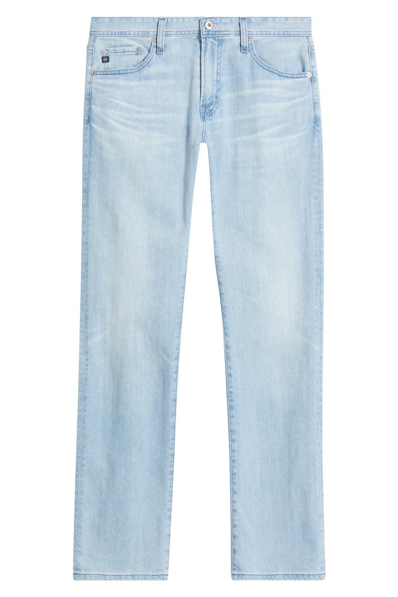 Protégé Classic Straight Leg Jeans, Alternate, color, LUCID WATER