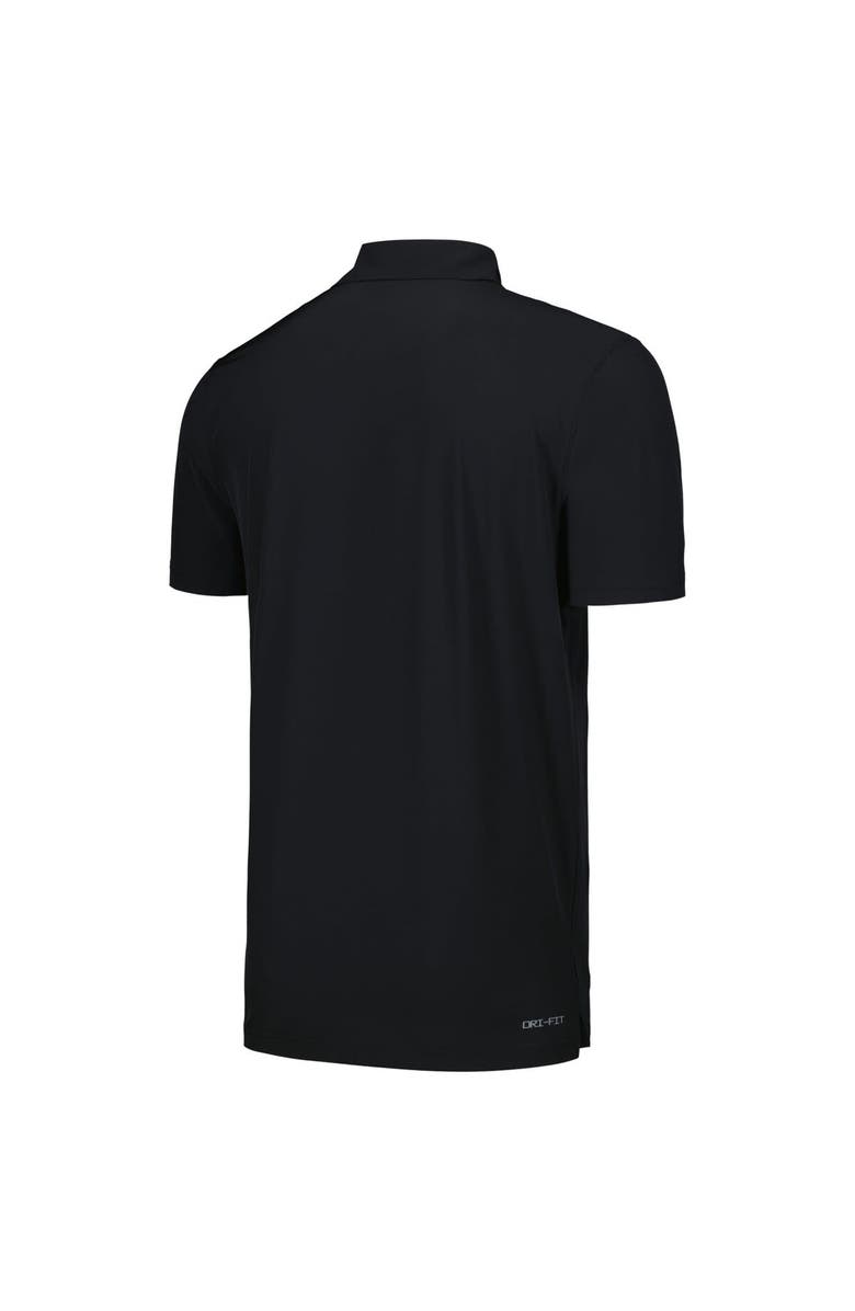 Nike Men's Nike Black Wake Forest Demon Deacons Sideline Polo, Alternate, color, Black