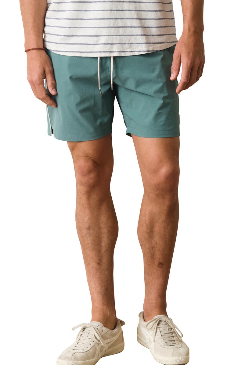 Marine Layer Lined Sport and Swim Shorts, Main, color, Deep Sea