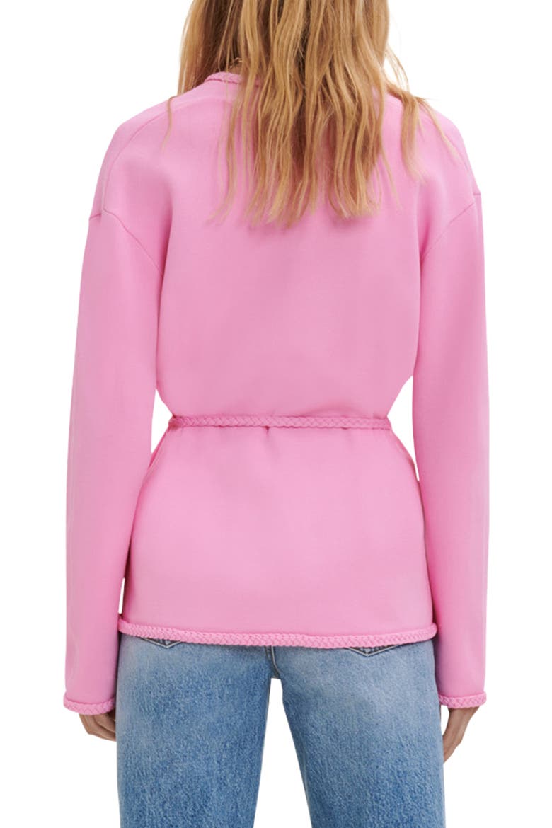 Madene Belted Blazer, Alternate, color, PINK