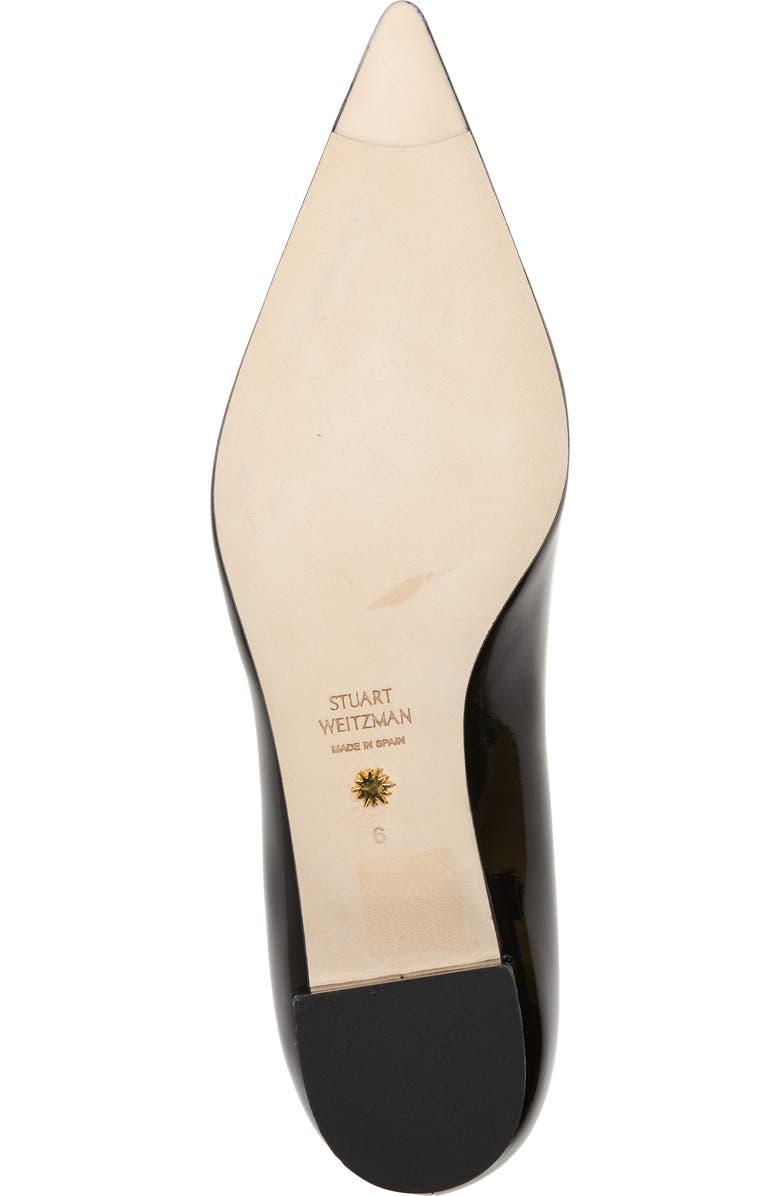 Stuart Weitzman Stuart Pointed Toe Flat, Alternate, color,