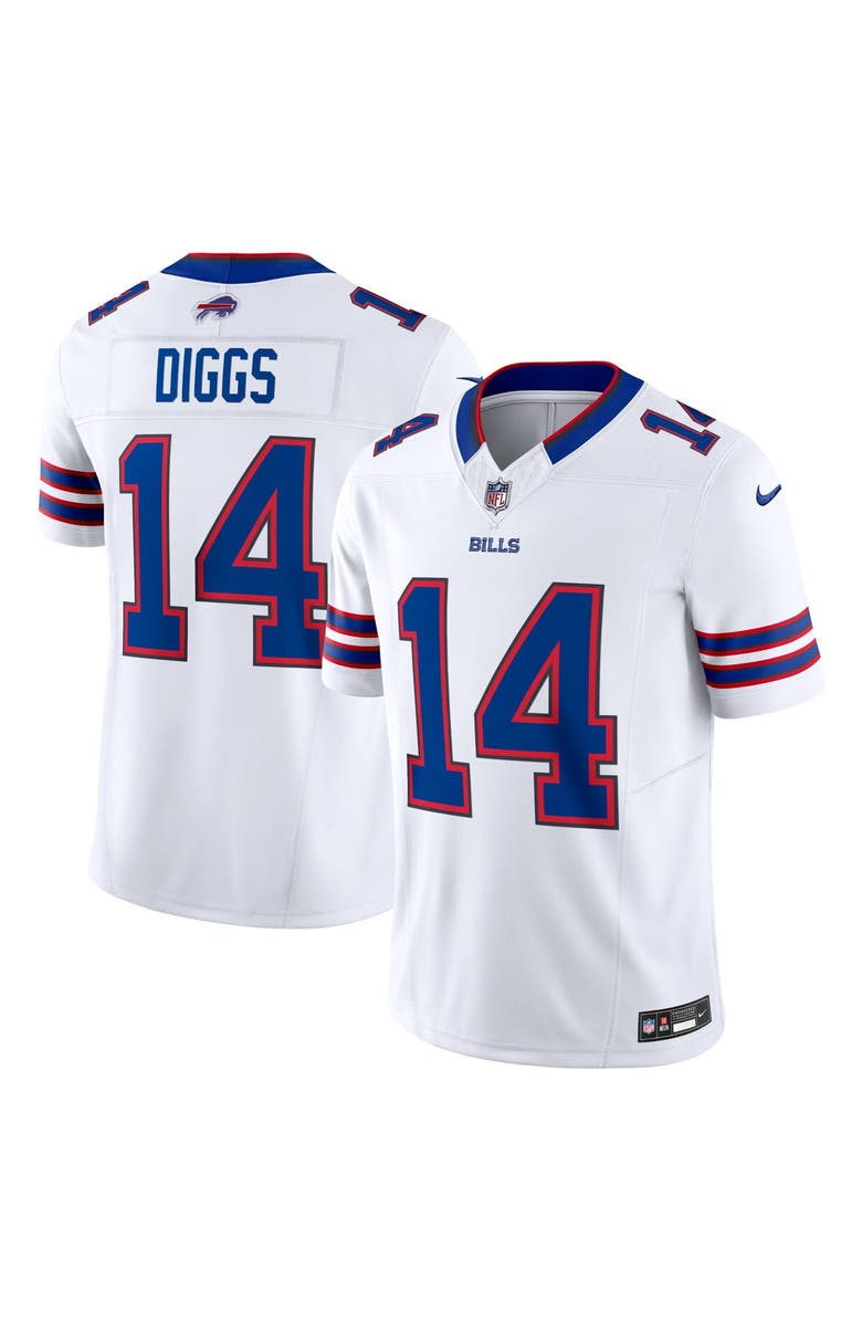 Nike Men's Nike Stefon Diggs White Buffalo Bills Vapor F.U.S.E. Limited Jersey, Main, color, 