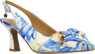 J. Reneé Harlan Floral Bow Slingback Pump