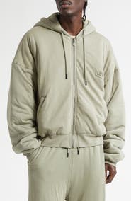 LU'U DAN Wadded Cotton Hoodie